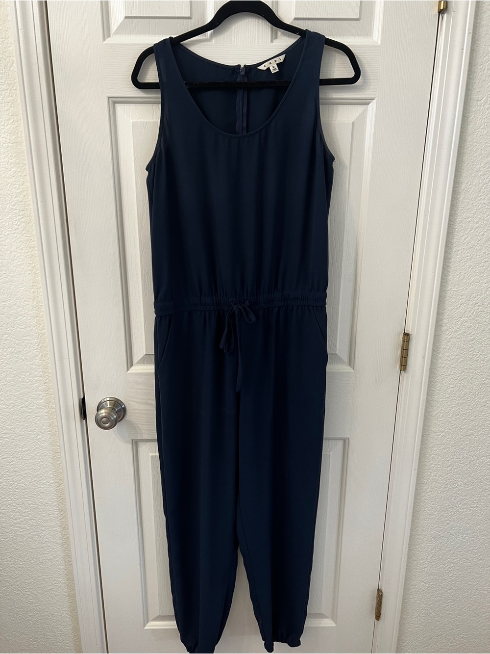 Cabi Size M Blue, Sleeveless Jumpsuit